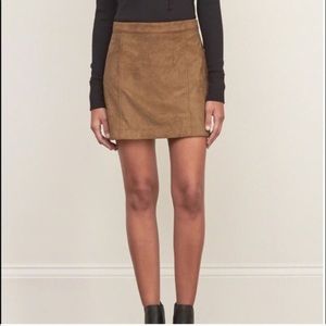 Suede Abercrombie Skirt